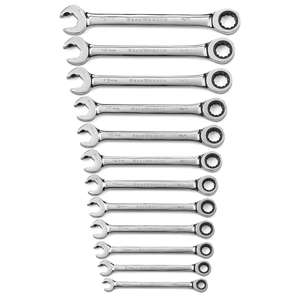 12 Pc. Open End Metric Ratcheting Wrench Set 8 9mm KD 85597 BRAND NEW 