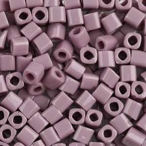  TOHO Seed Beads Cube 4mm Opaque Lavender 8g Bag