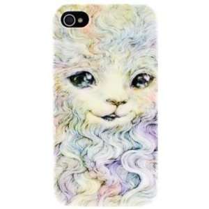  Second Skin iPhone 4S Print Cover (Rainbow Cat 