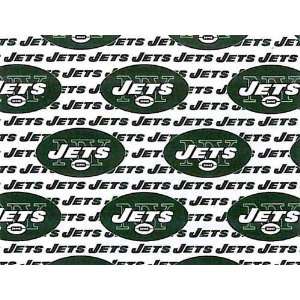   New York Jets Football Cotton Fabric Print By the Yard