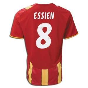   ESSIEN Ghana Away 10/11 Soccer Jersey (US Size L) 