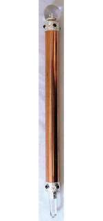 Copper Healing Wand with Crystal Ball Metaphysical Wicca  
