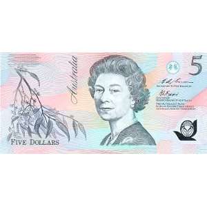  Australia 1993 5 Dollars, Pick 50b 