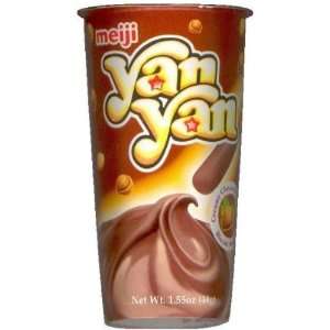 Meiji Yan Yan Chocolate Hazelnut Cream Snack  Grocery 