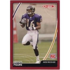 Yamon Figurs Baltimore Ravens 2007 Topps Total Red #494 Rookie 
