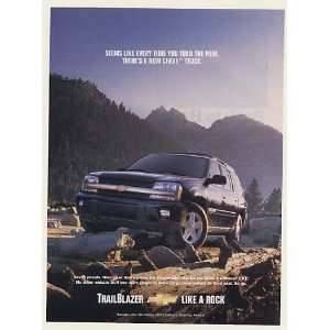   Chevy TrailBlazer EXT Like a Rock Print Ad (51011)