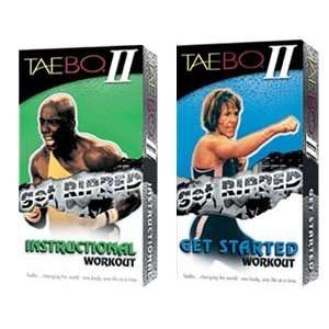 Tae Bo 2 Get Ripped (2 Advanced Workout VHS Tape Set)