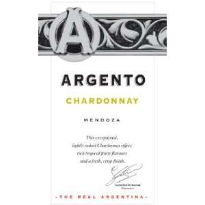  2008 Argento Mendoza Chardonnay Argentina 750ml Grocery 