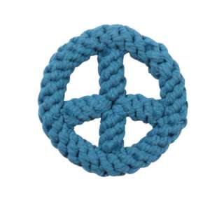 Dog Toy   Zanies Peace Sign Rope  