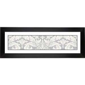   /Grey Tapestry Stepped Strip 52 1/8 Wide Wall Art