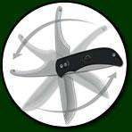 Swing Blade #SB 10N Outdoor Edge Outdooredge knife skinner Swingblade 