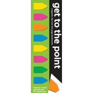  Get to the Point Magnetic Bookmarks Line Markers Office 