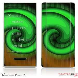  Zune HD Skin   Alecias Swirl 01 Green by WraptorSkinz 
