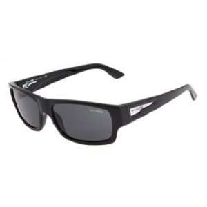  Arnette Sunglasses Wager / Frame Gloss Black Lens Grey 