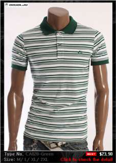 Doublju1 Mens Short sleeve polo shirts Collection  