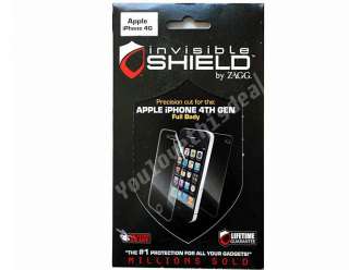 ZAGG invisible SHIELD FULL BODY for Apple iPhone 4 4G 843404060276 