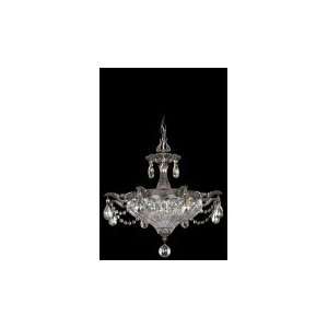 Schonbek 5651 89O Milano 2 Light Ceiling Pendant in Gilded Pewter with 