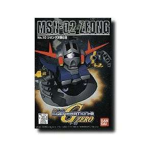    Super Deformed Gundam Model Kit MSN 02 Zeong Toys & Games