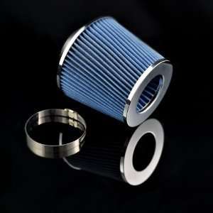  3.5 Inch High Performance Racing Blue Air Filter (New 