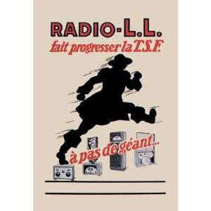  Radio   L.L. Running Man 20x30 poster