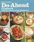 1974 BETTY CROCKERS Do Ahead Cookbook Great Old Time Recipes EASY 