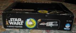   Star Wars Die Cast Metal Y Wing Fighter with Box dated 1979  