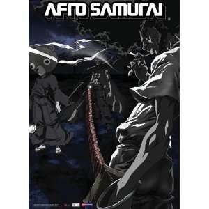  Afro Samurai Smoking Wall Scroll Toys & Games