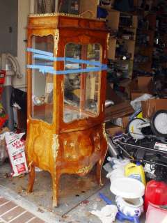 French Curio Cabinet 1890s  