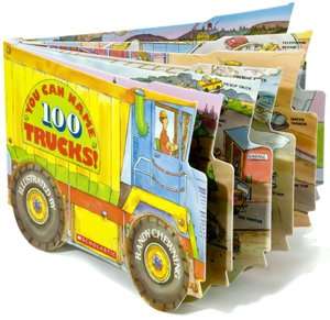   NOBLE  You Can Name 100 Trucks by Jim Becker, Sterling  Board Book
