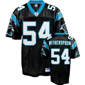 Will Witherspoon Black Reebok NFL Carolina Panthers Toddler Jersey