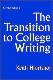 Transition to College Writing, (0312440820), Keith Hjortshoj 