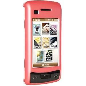 New High Quality Amzer Rubberized Baby Pink Snap Crystal Hard Case For 