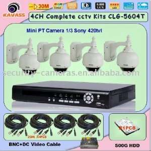    cctv cameras clg 5604t 4ch diy security kit