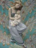 MY LITTLE GIRL MOTHER WITH BABY NAO BY LLADRO #1297  