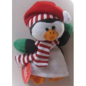    Sees Candies Finger Puppet Christmas Penguin 