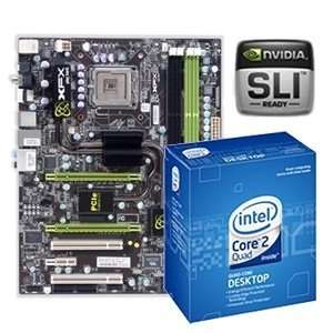  XFX nForce 750i SLI Intel Q8200 CPU Bundle