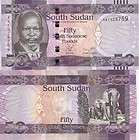 SOUTH SUDAN 50 Pounds Banknote World Paper Money Currency UNC BILL New 