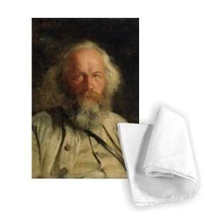  Portrait of Mikhail Alexandrovich Bakunin   Tea Towel 