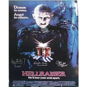  Hellraiser 3 Signature Movie Poster