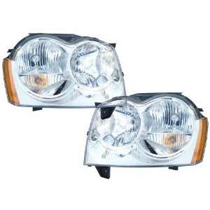 Jeep Grand Cherokee Headlights W/Xenons OE Style Replacement Headlamps 