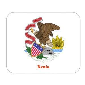  US State Flag   Xenia, Illinois (IL) Mouse Pad Everything 