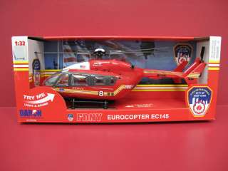 FDNY Eurocopter EC145   1/32 Scale by Daron  