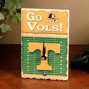  Tennessee Volunteers Football Field Desk Clock Sports 