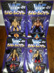 WWE WWF JAKKS BAD BOYS STONE COLD VADER JERRY LAWLER  