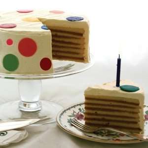 Layer Caramel Birthday Cake  Grocery & Gourmet Food