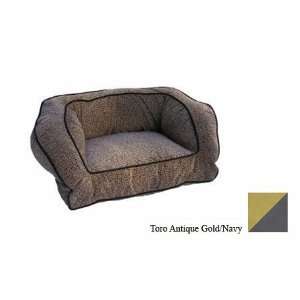  Snoozer Contemporary Pet Sofa, Small, Toro Antique Gold 