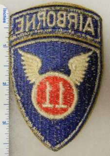   infantry division shoulder patch original world war two vintage united