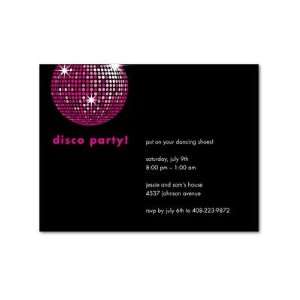  Party Invitations   Disco Dancing By Erin And Ilene 