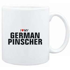  Mug White  I love my German Pinscher  Dogs Sports 