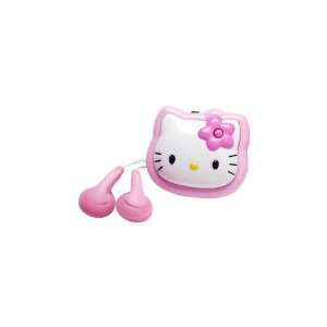  Hello Kitty Mini FM Personal Radio w/Earbuds, Belt Clip 
